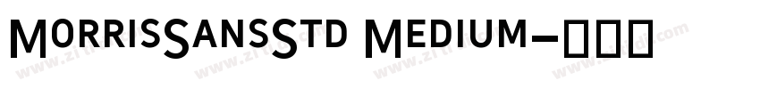 MorrisSansStd Medium字体转换 MorrisSansStd Medium字体转换